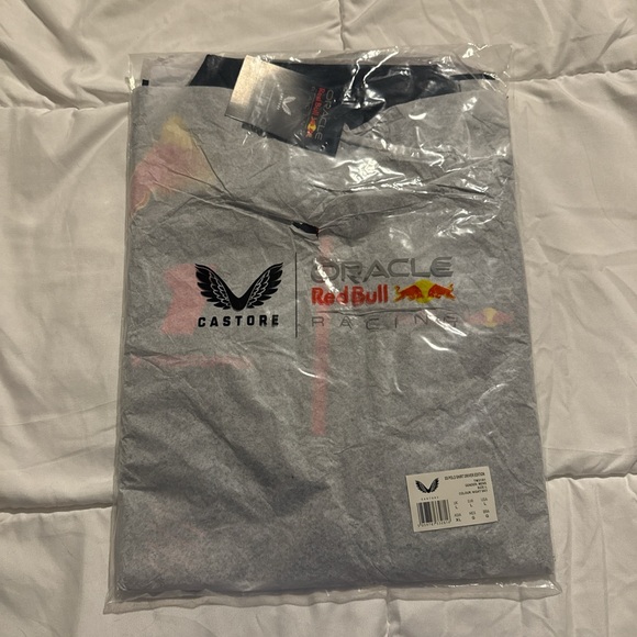 Oracle Red Bull Racing Men's Black Polo Shirt - Picture 2 of 8